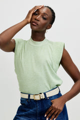 🍰 SUMMER 2026 -  Henrietta Tank - Mint 🍵 ‬ **No ribbed hem**