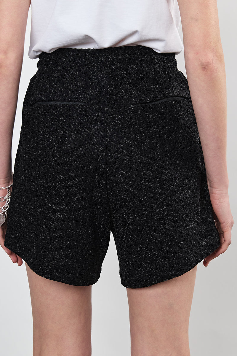 ⛵️Spring/Summer 2025 - Boxing shorts- Black Lurex