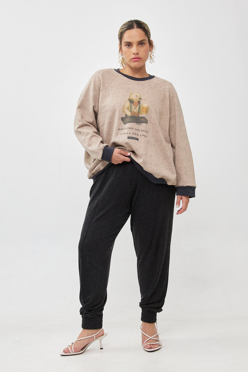 🧦 Autumn/Winter 2025/2026 - Galaxy Sweatshirt - Furry Tales Capsule - DJ Snowbear