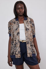 🍰 Spring/Summer 2026 - Classic Bomber - Savanna Flowers