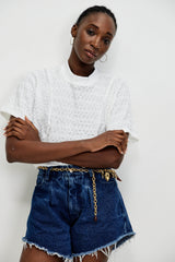 🍰 Summer 2026 🦇 Batwing T - Textured White