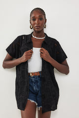 🍰 Summer 2026 - BOHO shirt - Black