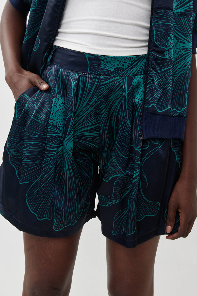 🧦Autumn/Winter 2025/2026  - 1990 Shorts -  Elegant Navy with Green
