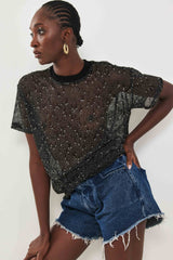🪾Autumn / Winter 2026/27
- Sheer Cotton Mesh Tunic - Black