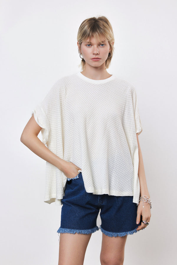 ⛵️Spring/Summer 2025 - Solar T - Textured White