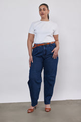 🍰 Summer 2026- Our interpretation for Mom jeans - Deep Blue