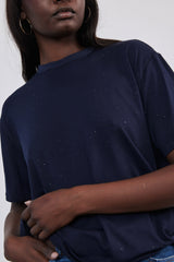 🍰 Spring/Summer  2026 - Sticker T- Shiny ✨ Navy