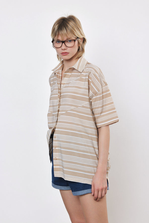 ⛵️Spring/Summer 2025 - Klips shirt - Mocha
