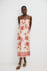 🍰 Summer 2026 - Easy dress - Coral 🪸 Sand