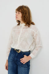 🍁 Auttum/Winter 2026/27 - Valleria shirt - Embroidery On Rich Cream
