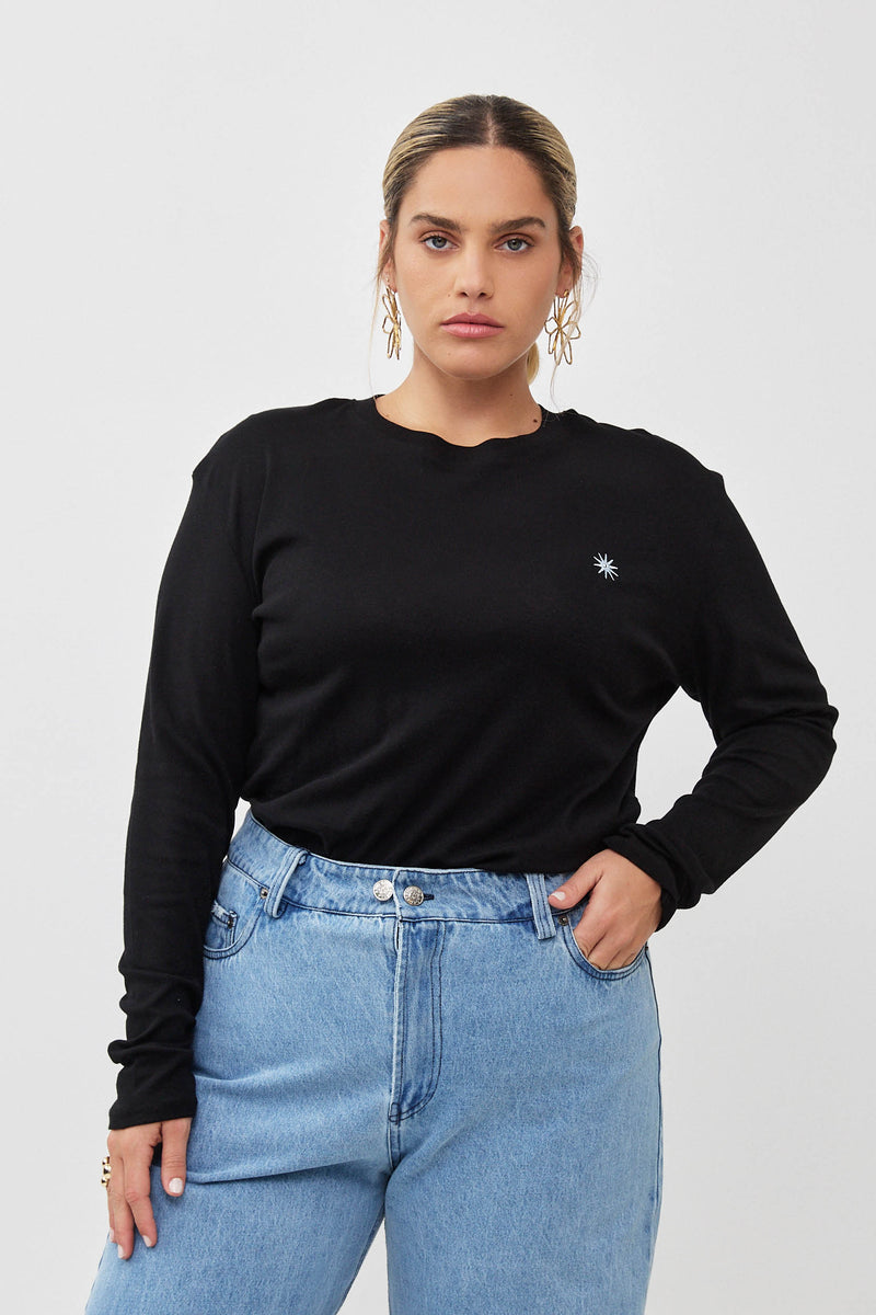 🧦 Autumn/Winter 2025/2026 - Baby T Shirt - Long sleeves - Black