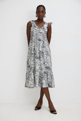 🍰 Summer 2026 - Troy Dress - Black and White Jungle