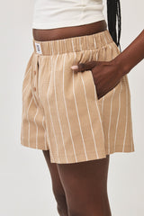 ⛵️Spring/Summer 2025 - BBQ shorts - Sand stripe