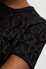 🍰 Summer 2026 - Baby T Shirt - Black heart