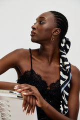 🍰 Summer 2026 - Flirty Top - Shiny Black