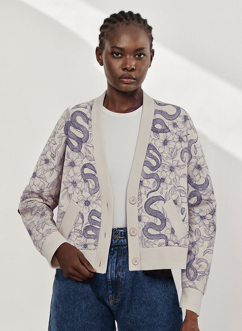 🧦Autumn/Winter 2025/2026 - Grandson Cardigan - Ink 🫟 🖋️