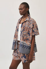 ⛵️Spring/Summer 2025 - BBQ shirt -  Tropical maze