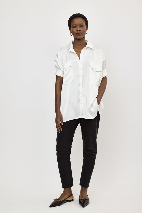 🪻Spring/Summer 2024 - Eastern Shirt - Elegant White