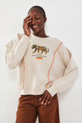 🍁 Auttom / Winter 2026/27 - Andrey Sweatshirt - Floral Tiger