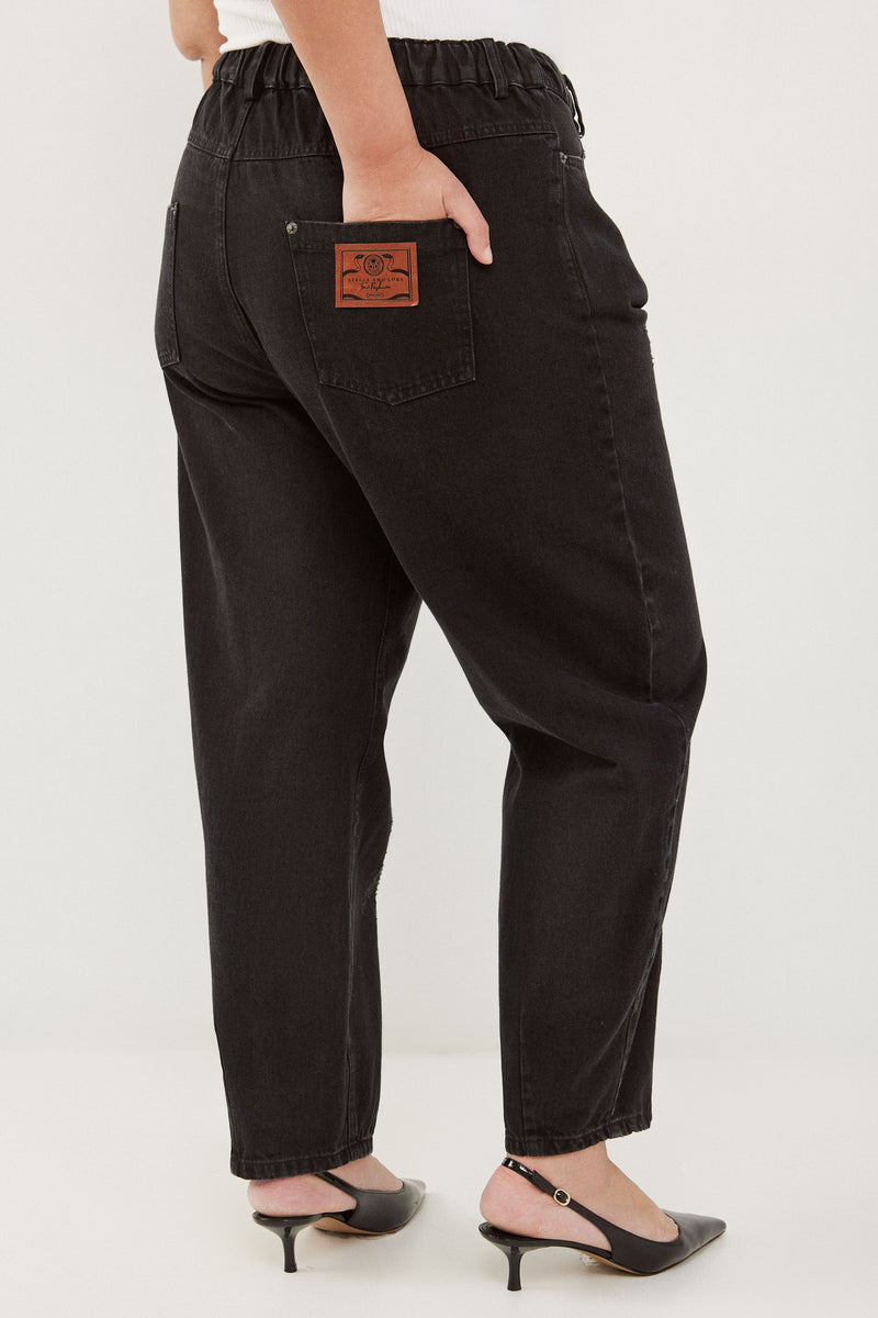 🧦Autumn/Winter 2025/2026 - Our interpretation for Mom jeans - Black