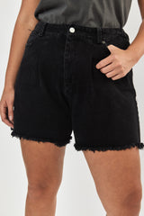❄️Winter 2023/2024 - Baggy Denim Shorts - Black wash 🧼
