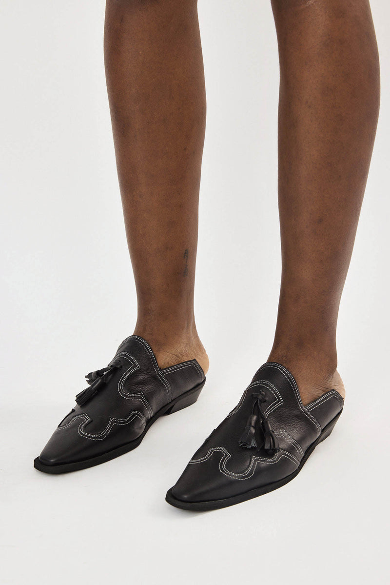 Alex mules - Black ⚫️