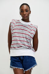 🍰 SUMMER 2026 -  Henri Tank -College mode -🏫 **Ribbed hem**