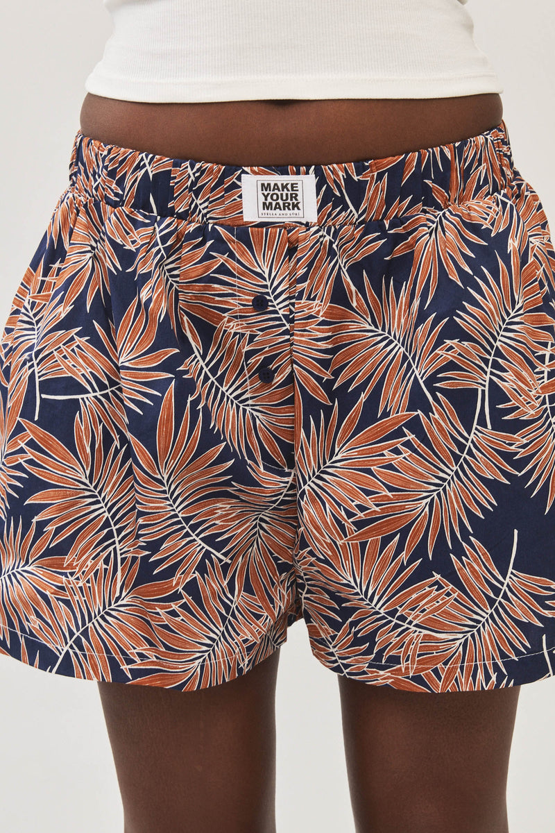 ⛵️Spring/Summer 2025 - BBQ shorts - Tropical maze