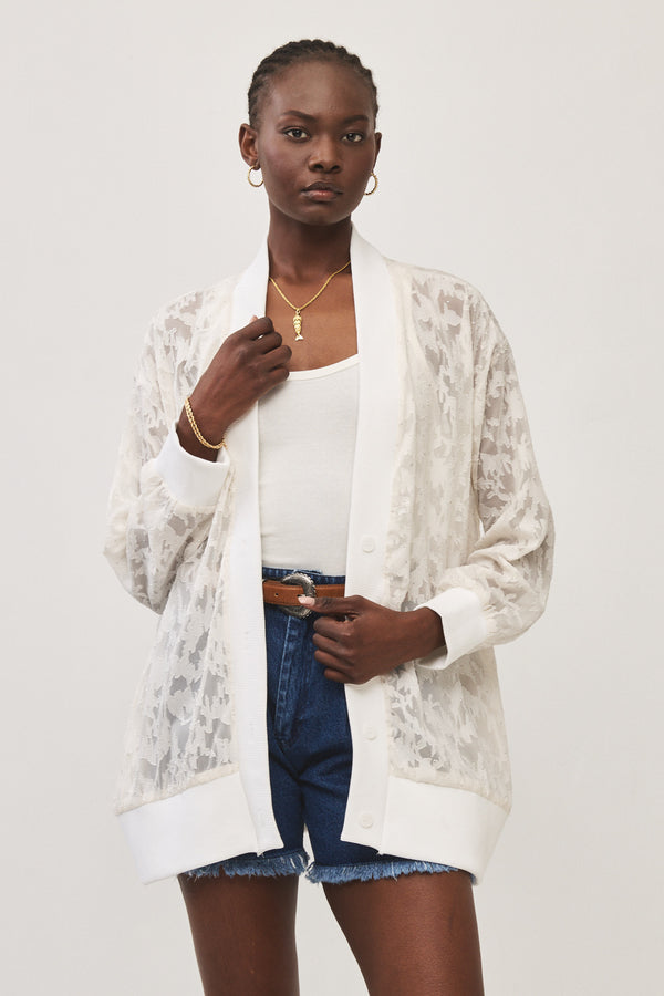 ⛵️Spring/Summer 2025- Saba Cardigan - Creamy
