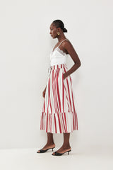 🍰 Summer 2026 - Polly skirt -  Riviera Stripe