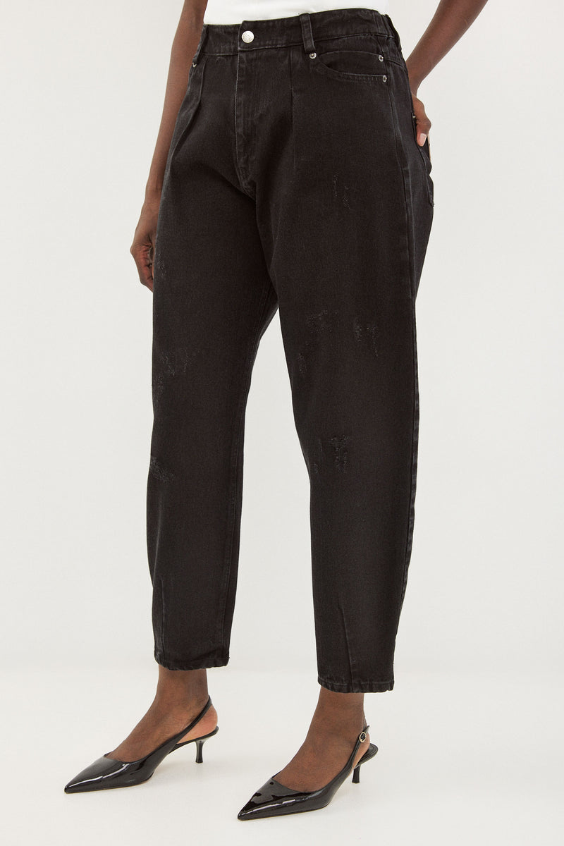 🧦Autumn/Winter 2025/2026 - Our interpretation for Mom jeans - Black