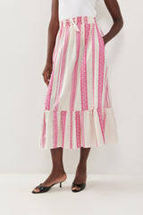 🍰 Summer 2026 - Polly skirt - Pink embroidery 🪡