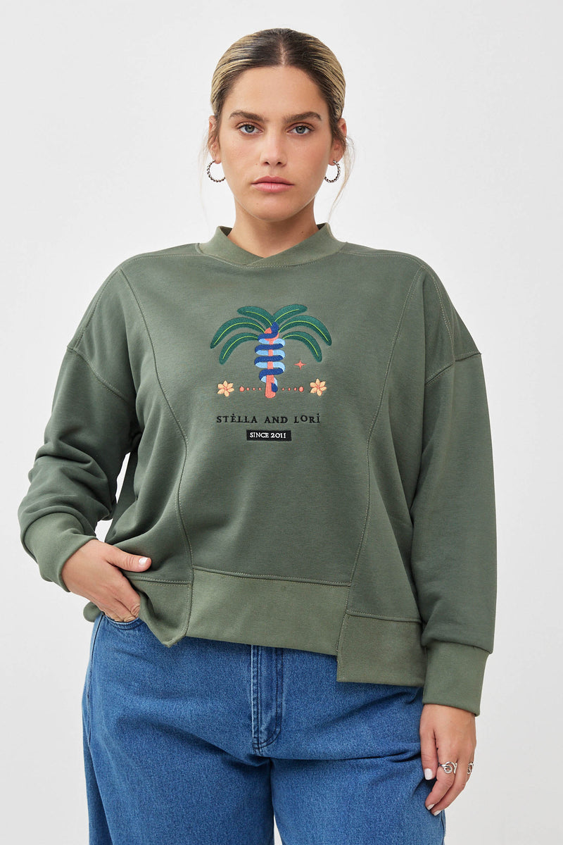 🧦Autumn/Winter 2025/2026- Mr Arthur Sweatshirt - Palm 🌴