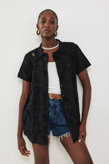 🍰 Summer 2026 - BOHO shirt - Black
