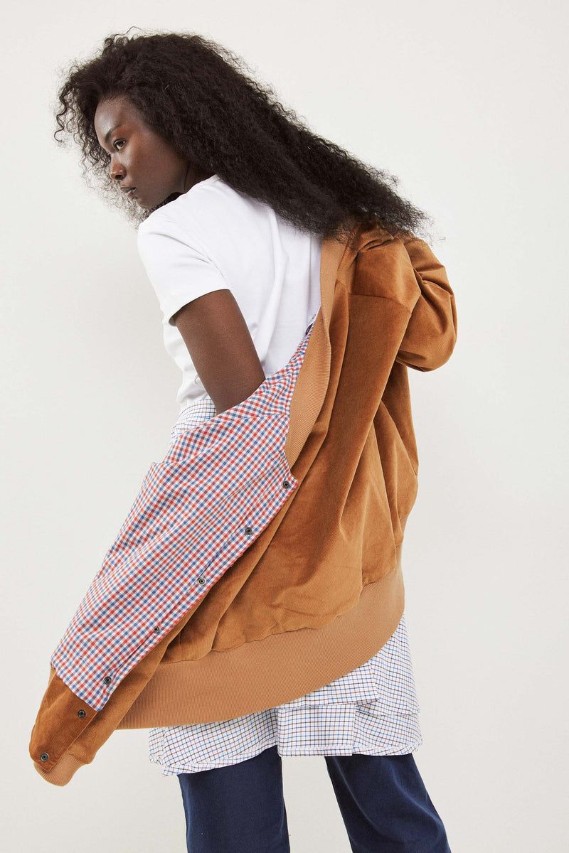 🧦Winter 2025/2026 - Bomber - Be there or Be square - Camel 🐪 Corduroy