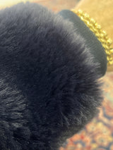 🧦 The Jacob Sweatshirt - Fake fur - Navy-thing is Possible