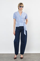 ⛵️Spring / Summer - Merci blouse - Blue Tide