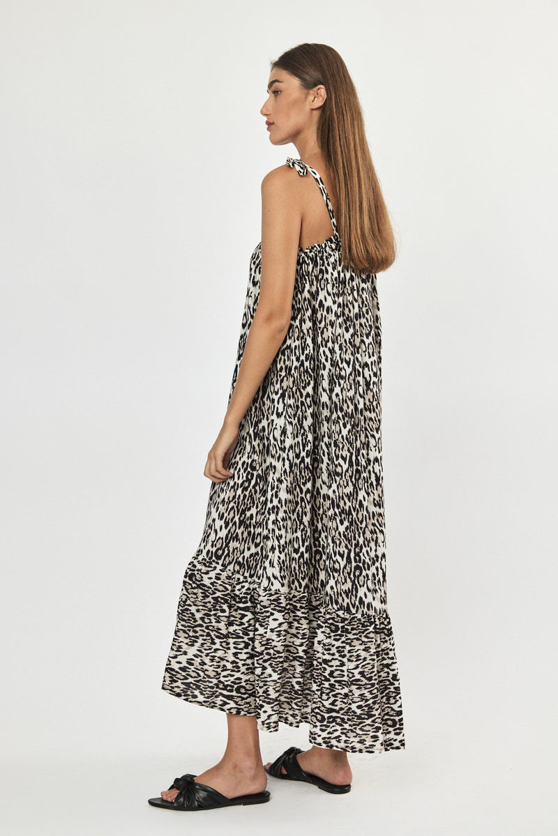 🌻In between - August dress - Leopard Style