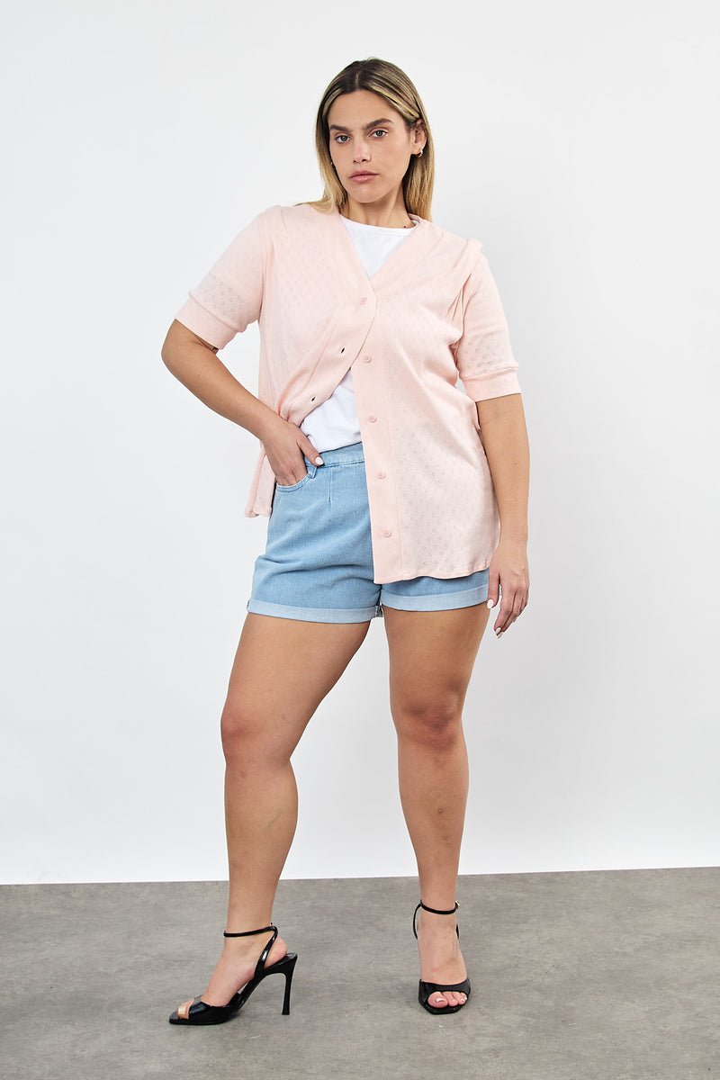 ⛵️Spring/Summer 2025 - Baseball ⚾️ Shirt - Cotton Candy
