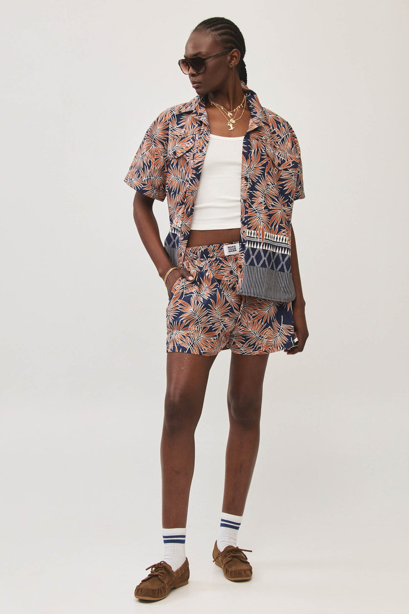 ⛵️Spring/Summer 2025 - BBQ shirt -  Tropical maze