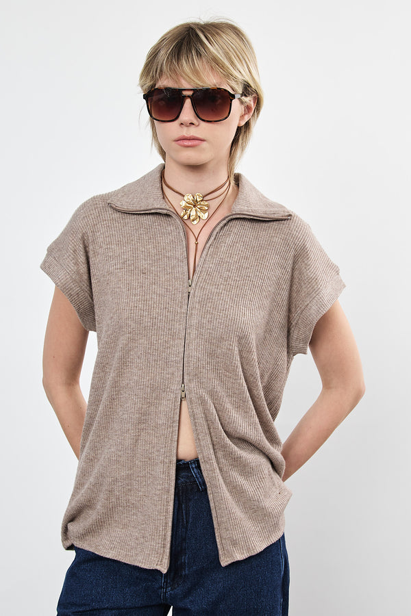 🌿Spring 2025 - Kalima Vest - Oatmeal