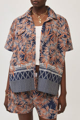 ⛵️Spring/Summer 2025 - BBQ shirt -  Tropical maze