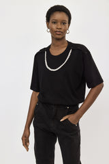 🪻Spring/Summer 2024- Migel T shirt - Black