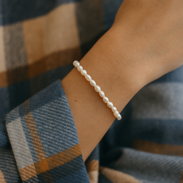 🦪⚪🐚 Free real pearl bracelet