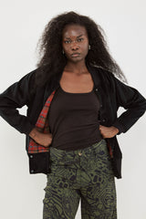 🧦Winter 2025/2026 - Bomber - Be there or Be square -  Black Corduroy