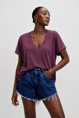 🍰 SUMMER 2026 - VINI shirt- eggplant 🍆