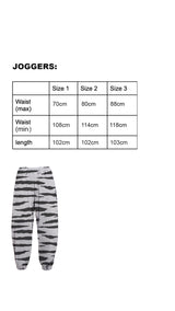 🪡🧵Sample🪡🧵-
 Mom’s joggers-Grey with zebra print