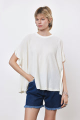 ⛵️Spring/Summer 2025 - Solar T - Textured White