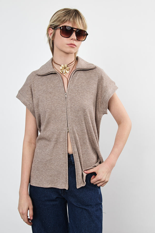 🌿Spring 2025 - Kalima Vest - Oatmeal