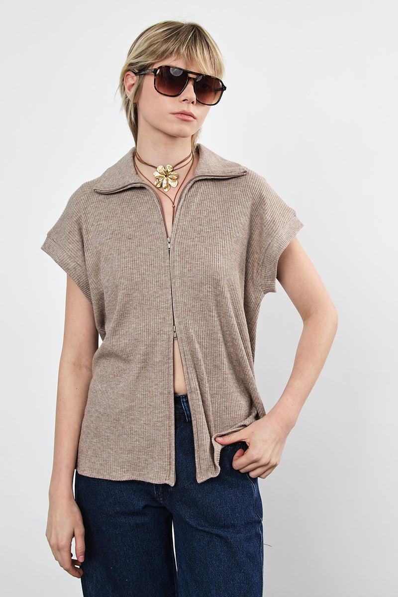 🌿Spring 2025 - Kalima Vest - Oatmeal